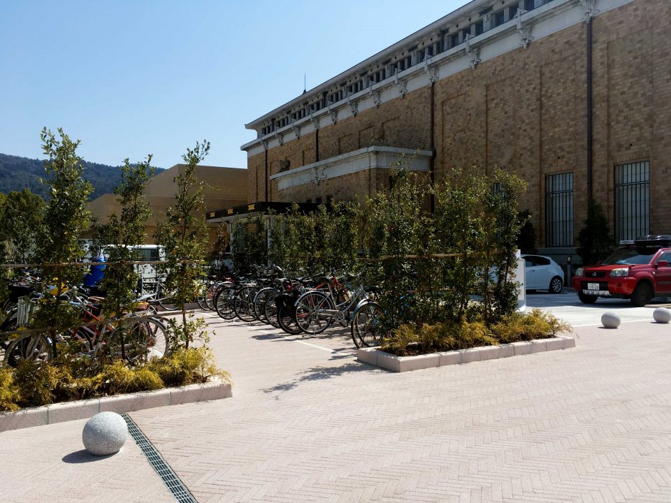 京都市京セラ美術館　駐輪場