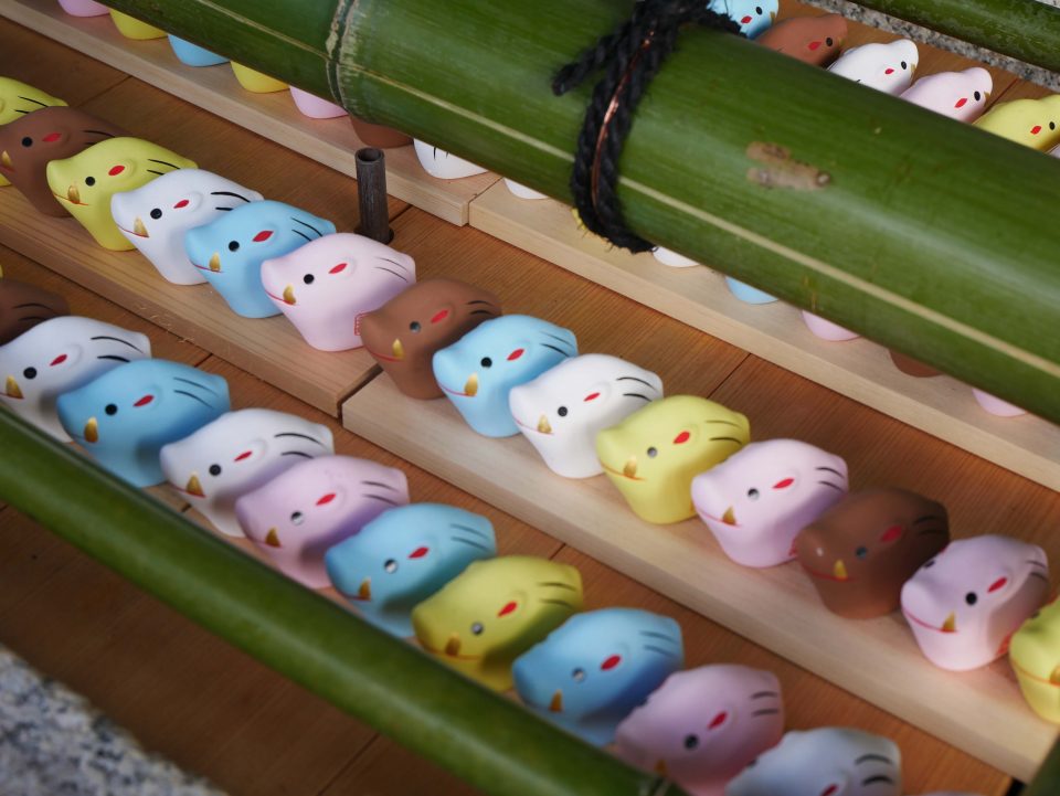護王神社の手水鉢