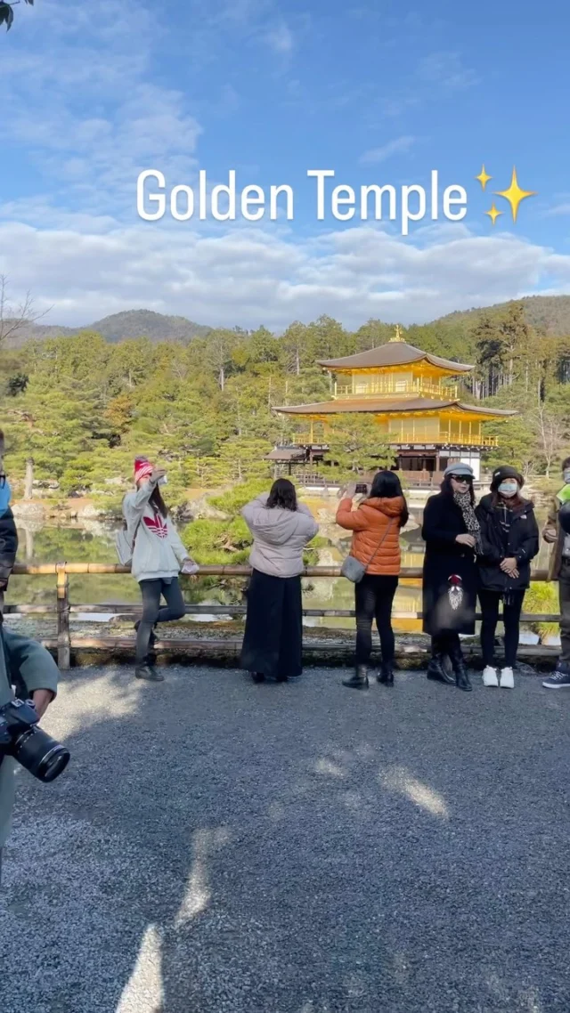 Golden temple bike tour #kyoto #temple #goldentemple #biketour #金閣寺 #龍安寺 #嵐山