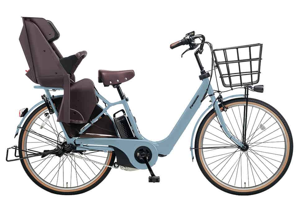 Electric-assist bike with child-seat