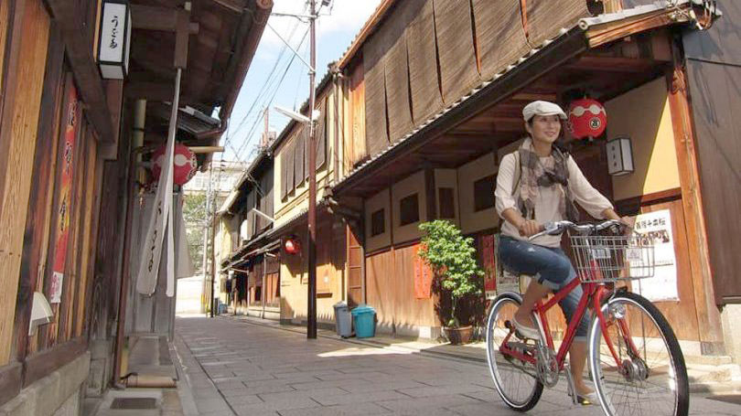 Cycling in Kyoto